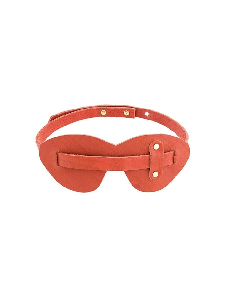Absidem Cat Eye Blindfold - Red