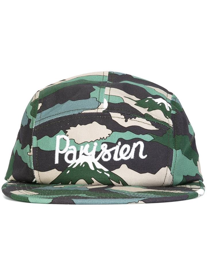 Maison Kitsuné Camouflage Cap
