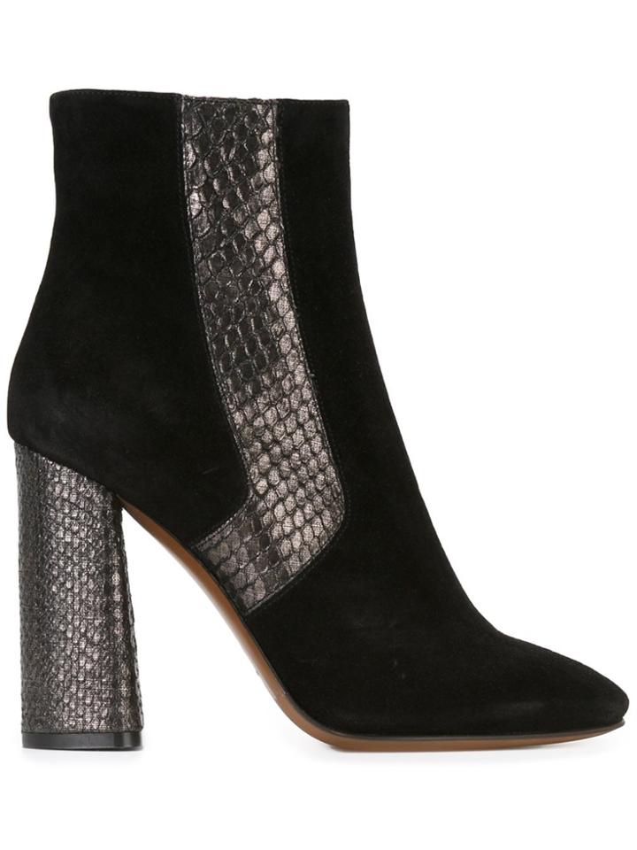 L'autre Chose 'tronchetto' Boots - Black