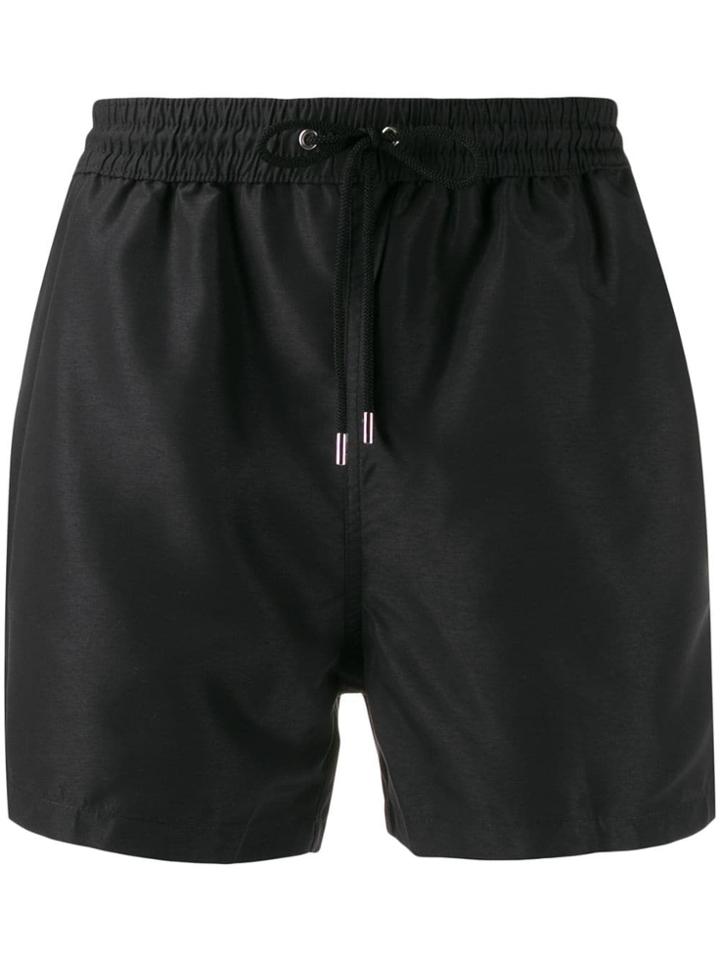 Paul Smith Side Stripe Swim Shorts - Black
