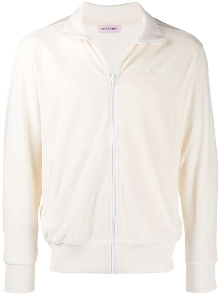 Palm Angels Side-striped Track Jacket - Neutrals