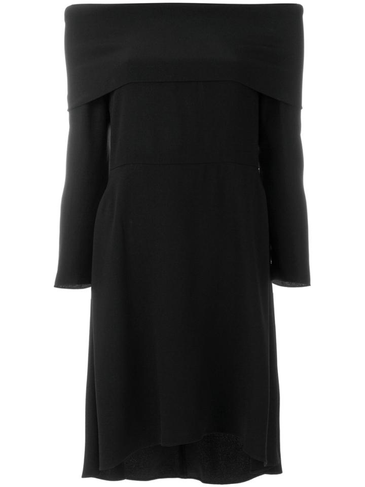Theory Off-the-shoulder Dress - Black
