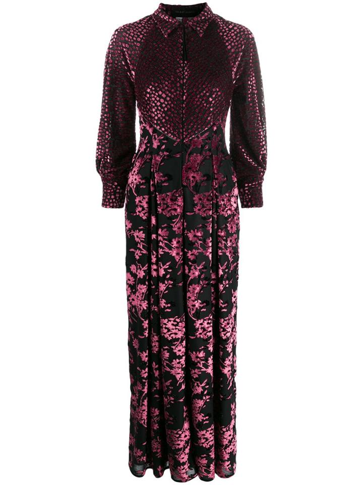 Talbot Runhof Tiarella Dress - Pink