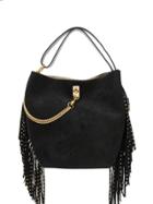 Givenchy Fringed Bucket Bag - Black