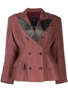Jean Paul Gaultier Pre-owned Double-breasted Linen Blazer - Pink