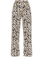 Eytys Benz Leopard Print Jeans - Brown