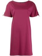 Antonelli Tie Sleeve Dress - Red
