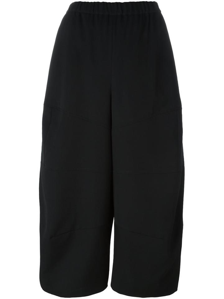 Comme Des Garçons Wide-leg Cropped Trousers