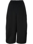 Comme Des Garçons Wide-leg Cropped Trousers
