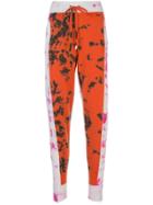 Zoe Jordan Tie-dye Track Trousers - Orange