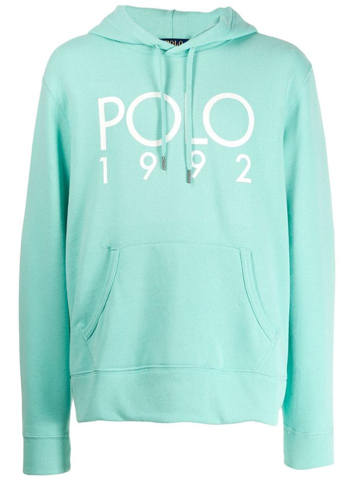 Polo Ralph Lauren Logo Printed Hoodie - Green