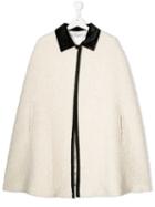 Philosophy Di Lorenzo Serafini Kids Single-breasted Textured Coat -