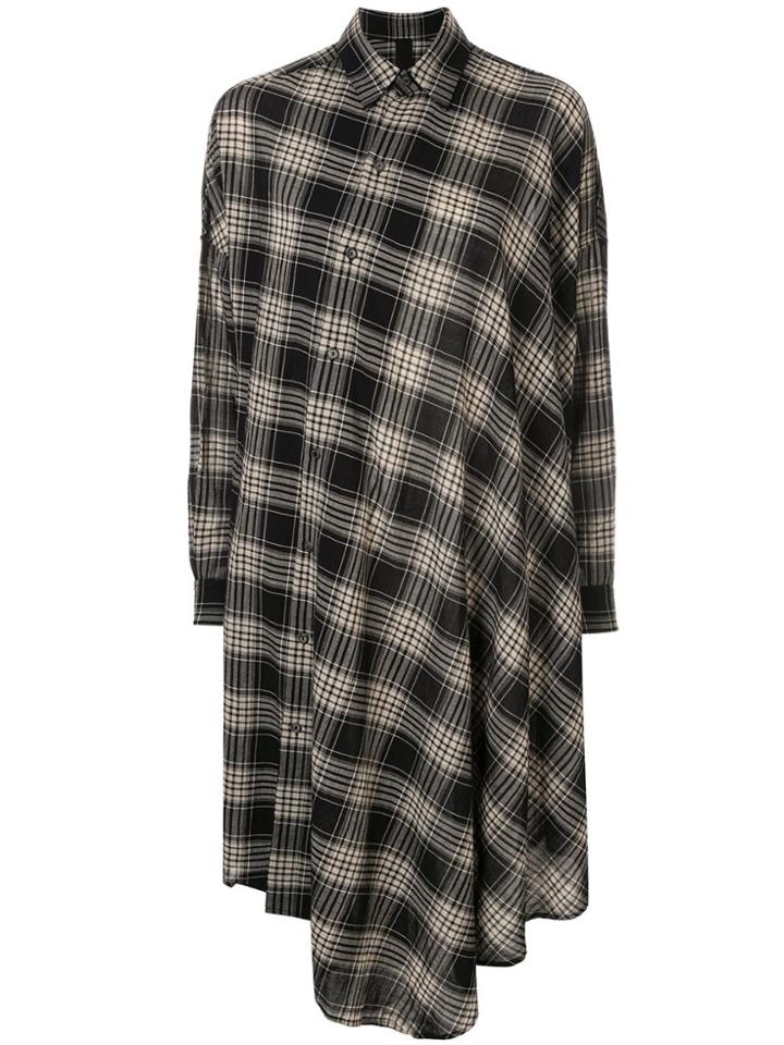 Forme D'expression Asymmetirc Shirt Dress - Black