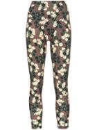 Adam Selman Sport Push It French Cut Leggings - Green