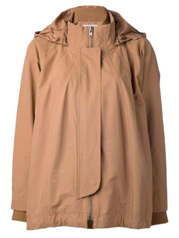O'2nd Hooded Trapeze Jacket