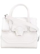 Versace - Mini Palazzo Empire Shoulder Bag - Women - Leather - One Size, White, Leather
