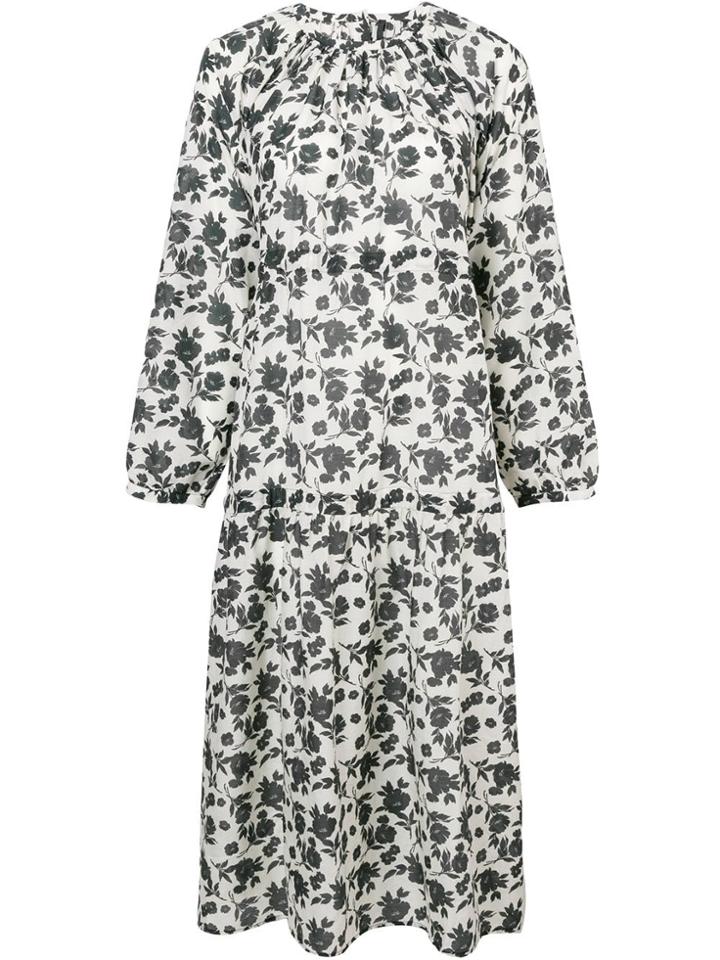 Sara Lanzi Sara Lanzi 02gcsw Black Flower Natural (vegetable)->cotton
