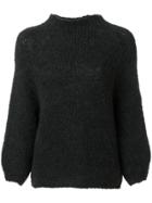 Humanoid Chunky Knit Sweater - Grey