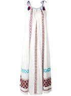 Ulla Johnson - Embroidered Tassel Dress - Women - Cotton - 2, White, Cotton