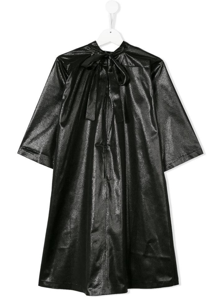 Señorita Lemoniez Metallic Kandinsky Dress - Black