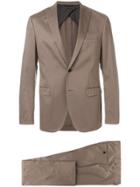 Tonello Notched Lapel Two-piece Suit - Brown