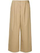 Des Prés High Waist Culottes - Nude & Neutrals