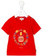 Paul Smith Junior - Lion Print T-shirt - Kids - Cotton - 36 Mth, Red