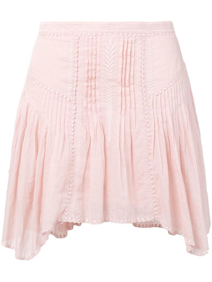 Isabel Marant Étoile Pleated Mini Skirt - Pink