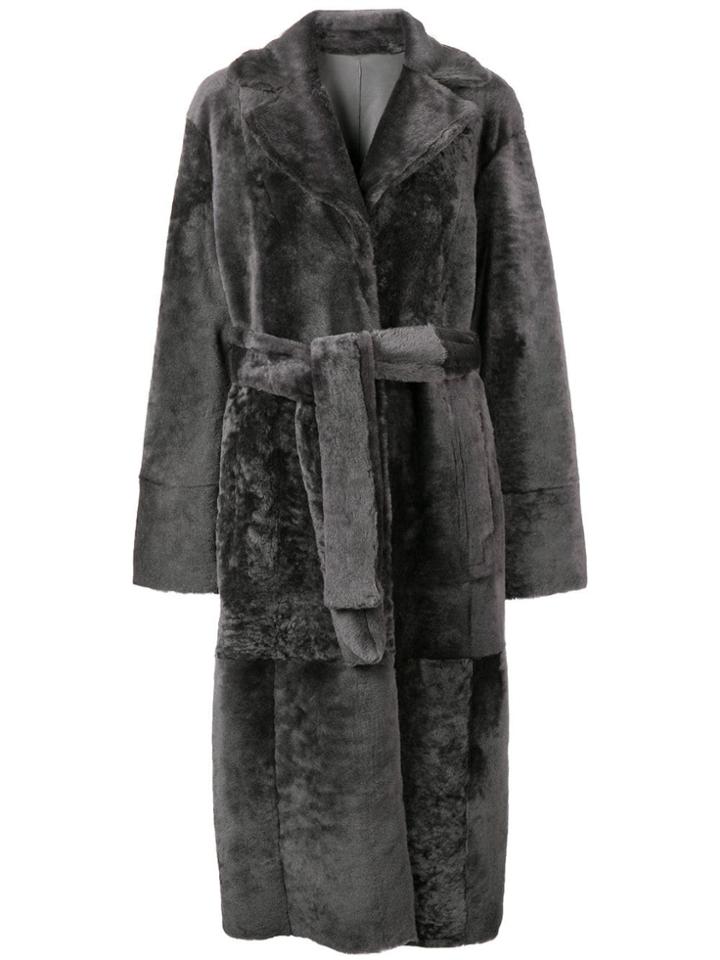 Drome Longline Coat - Grey