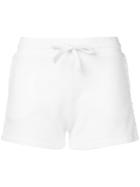 Valentino Rockstud Embellished Track Shorts - White