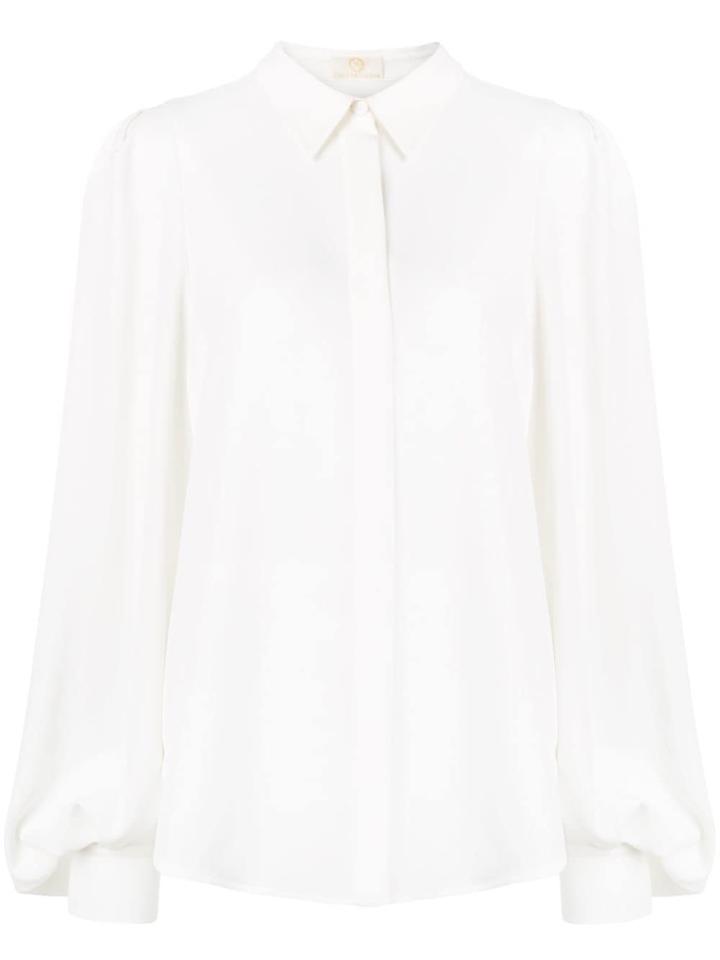 Sara Battaglia Loose-fit Shirt - White