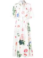 Adam Lippes Printed Scarf Dress - Unavailable