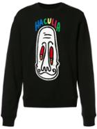 Haculla Printed Sweatshirt, Men's, Size: Small, Black, Cotton