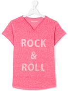 Zadig & Voltaire Kids Teen Rock N Roll T-shirt - Pink & Purple