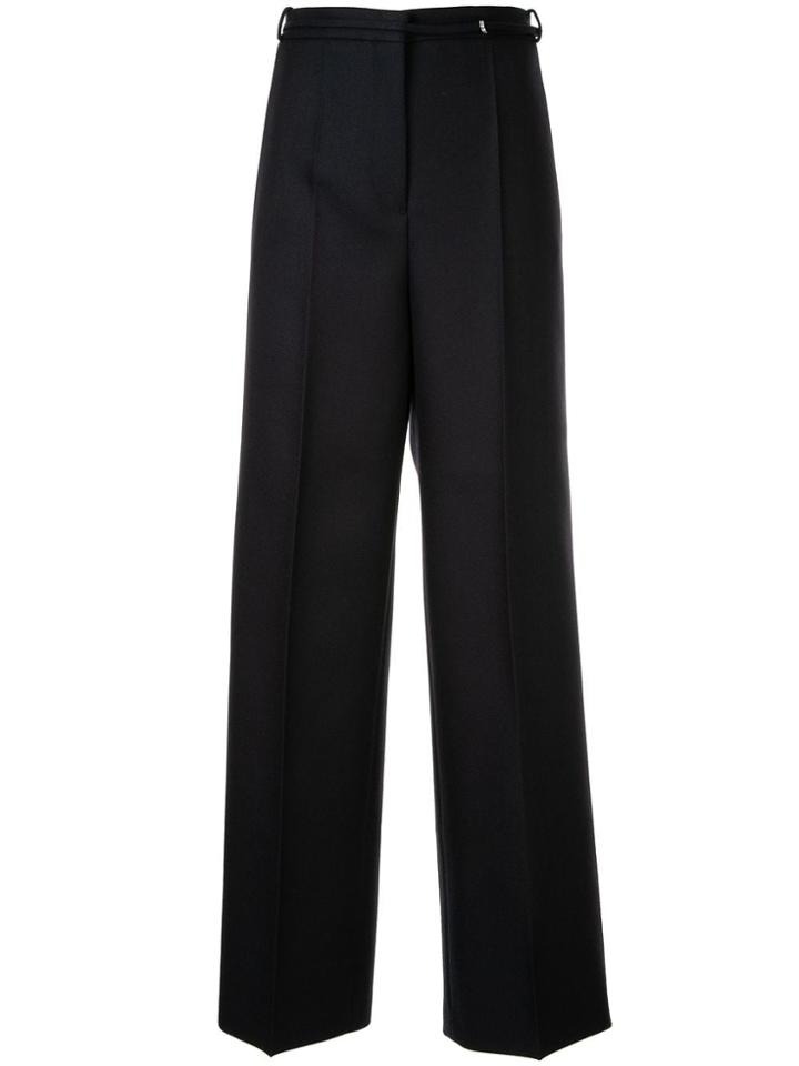 Jil Sander Drop-crotch Palazzo Trousers - Blue
