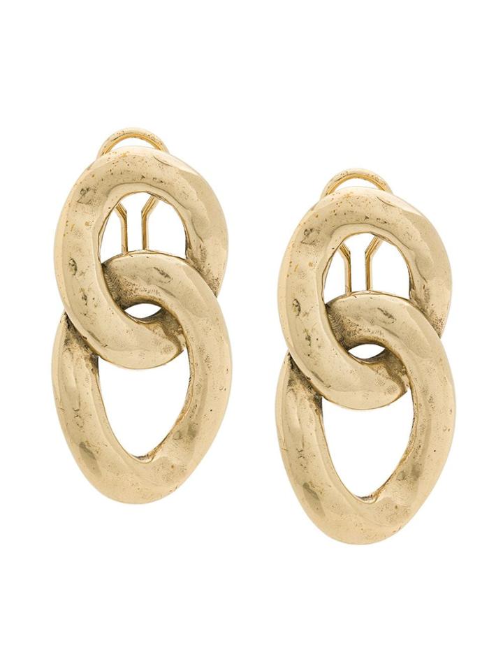 Goossens Lhassa Earrings - Gold