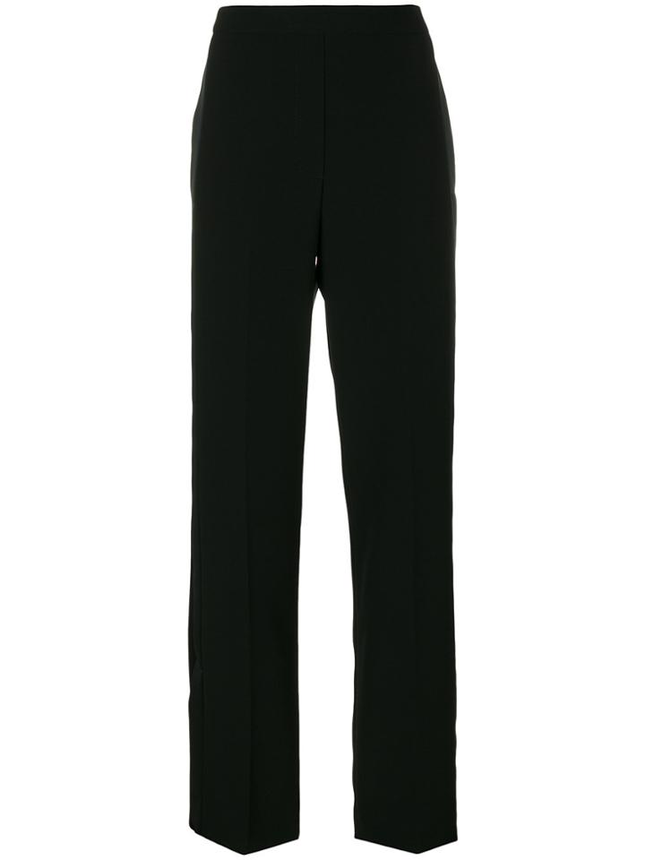 Neil Barrett Satin Stripe Trousers - Black