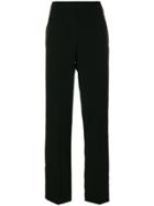 Neil Barrett Satin Stripe Trousers - Black