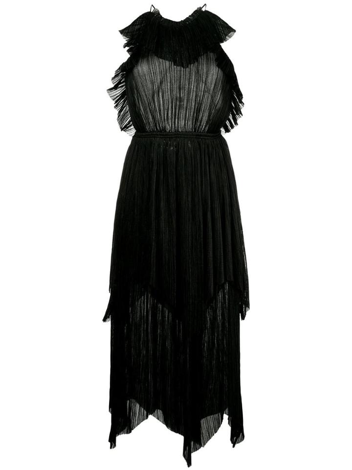 Manning Cartell Vertical Impact Racer Dress - Black