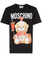Moschino Roman Teddy Print T-shirt - Black