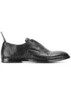 Measponte Laceless Oxford Shoes - Black