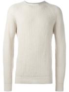 Ymc Crew Neck Pullover, Men's, Size: Xl, Nude/neutrals, Virgin Wool