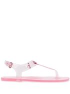 Michael Michael Kors Jelly Logo Sandals - Pink