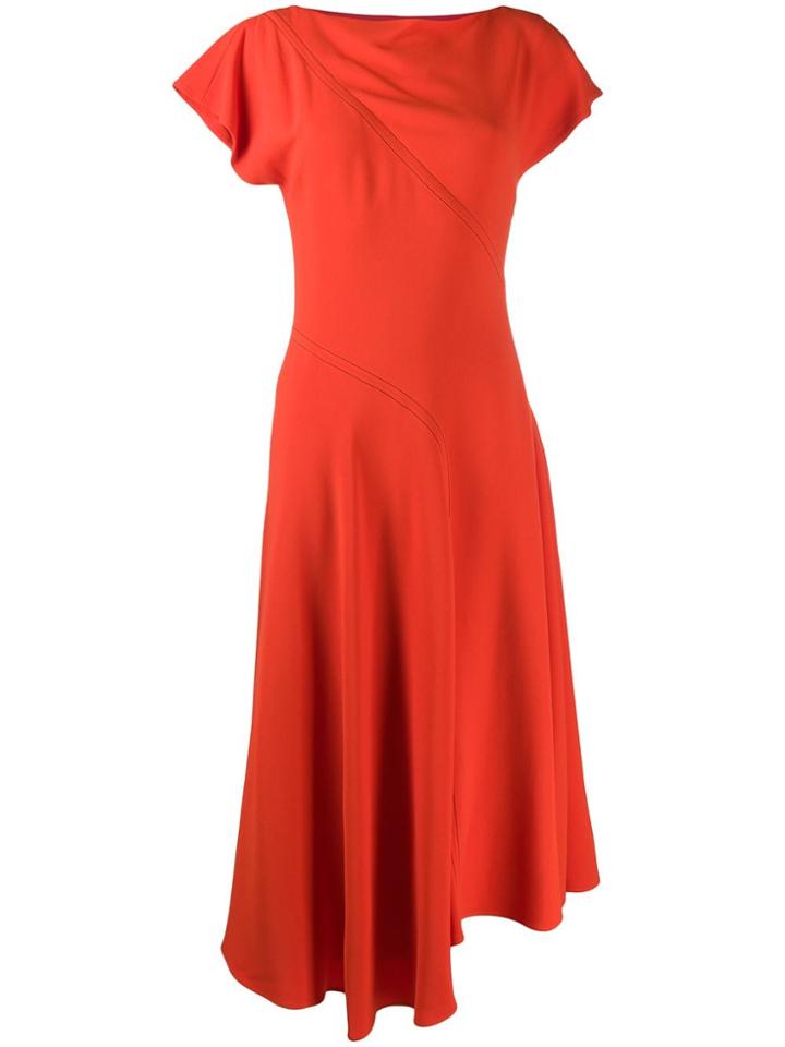 Paul Smith Flared Dress - Orange