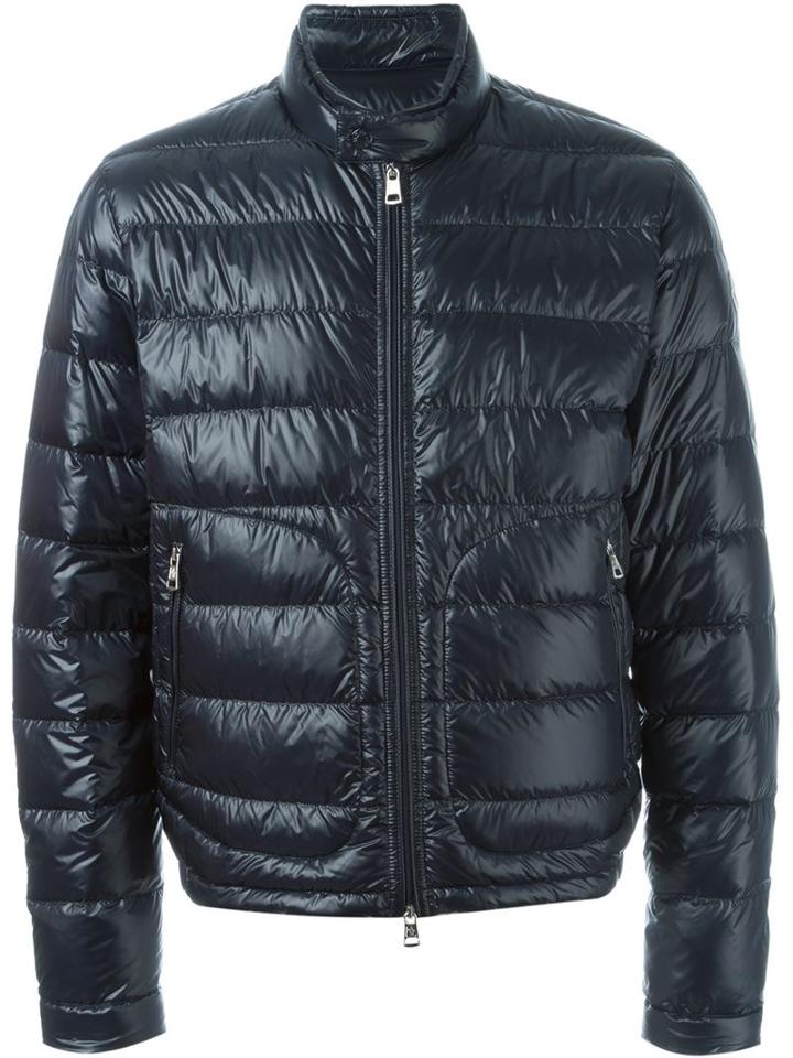 Moncler Acorus Padded Jacket, Men's, Size: 0, Blue, Polyamide/feather Down