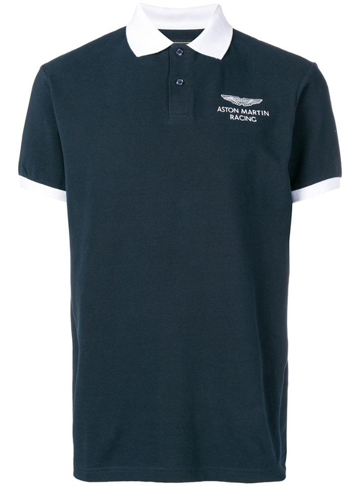 Hackett X Aston Martin Racing Polo Shirt - Blue
