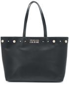 Versace Jeans Couture Stud-embellished Tote Bag - Black