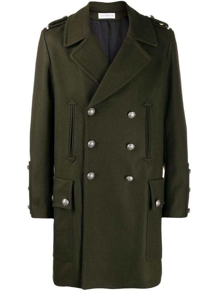 Faith Connexion Military Coat - Green