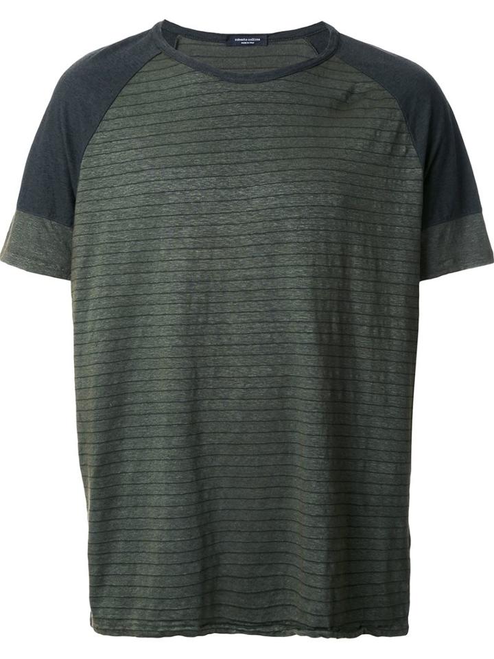 Roberto Collina 'overdyed Military' T-shirt