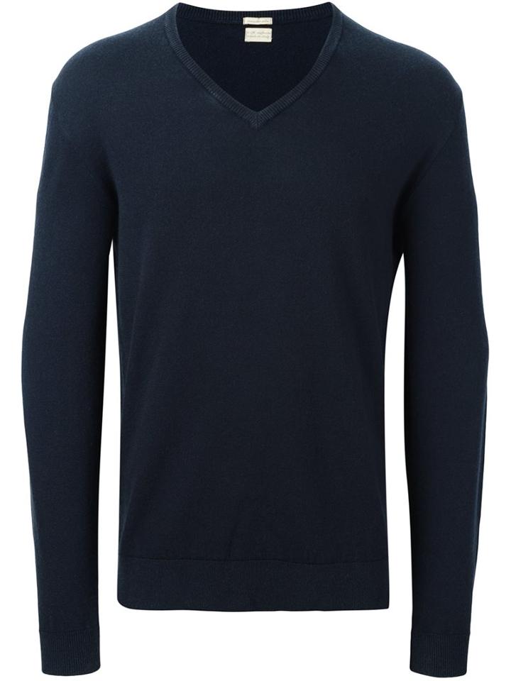 Massimo Alba V Neck Jumper